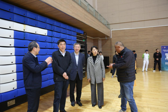 滁州市政协主席汪建中一行赴永利yl23411官网调研